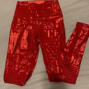 Lululemon Wunder Under High-Rise Tight 28" *Full-On Luxtreme Manifesto